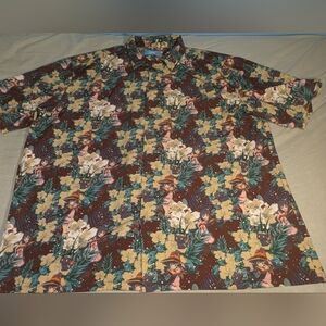 COSPA KonoSuba! Tropical Anime Floral Men's Shirt
